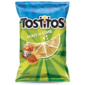 
Tostitos Restaurant Style Hint of Lime Tortilla Chips 411g 