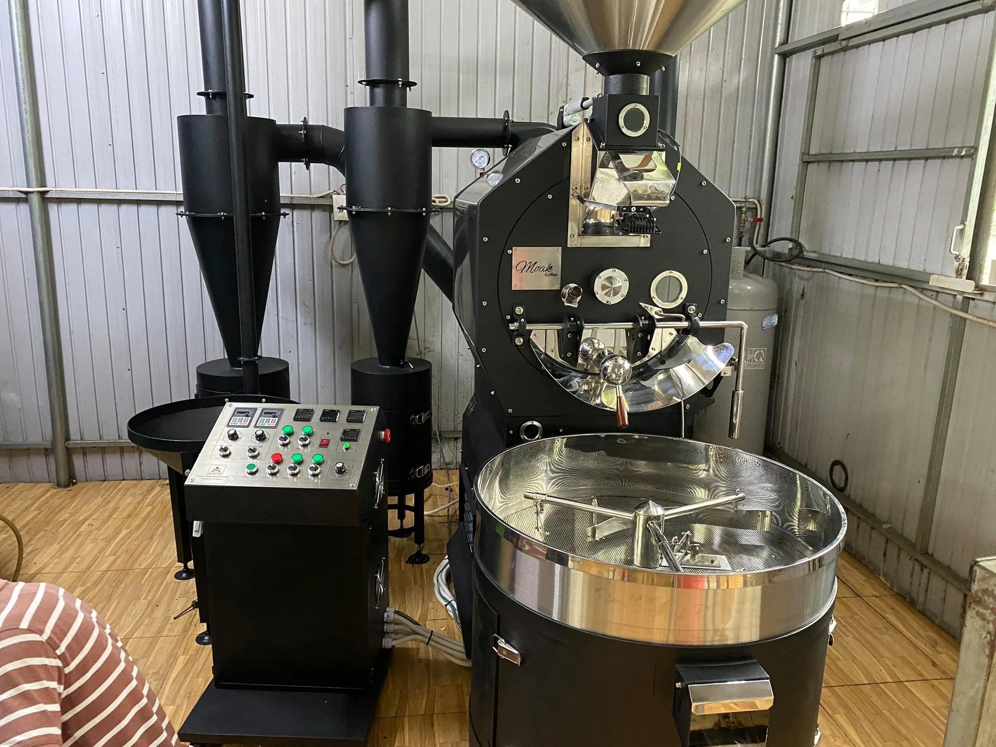 Hot Air Viet Nam Coffee Bean Roasting Machine Full Size with High Quality 5kg to 120 professional Coffee Roaster with artisan