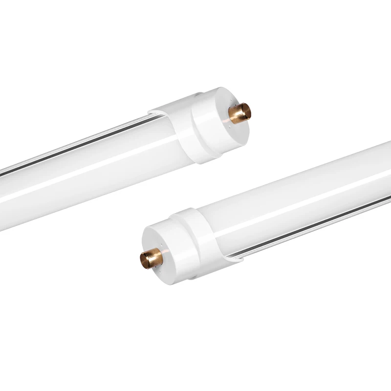 Single Pin T8 36W 8 Foot DLC 130lm/w LED Light Tube Fixture FA8