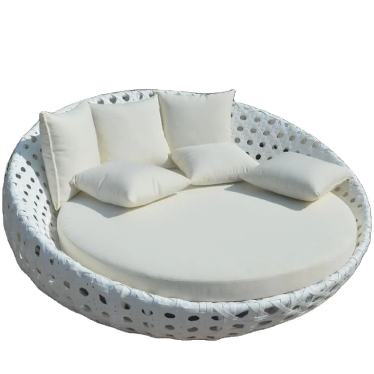 New Outdoor Furniture Rattan Sun Lounge Chair for Garden Relax