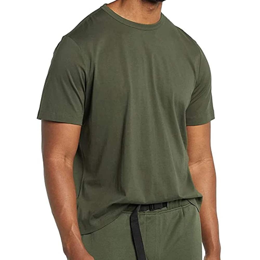 High Quality Wholesale Summer Streetwear Casual Fashion Men T-shirts Embroidery On T-shirt Polo Cotton T shirt With Custom Logo