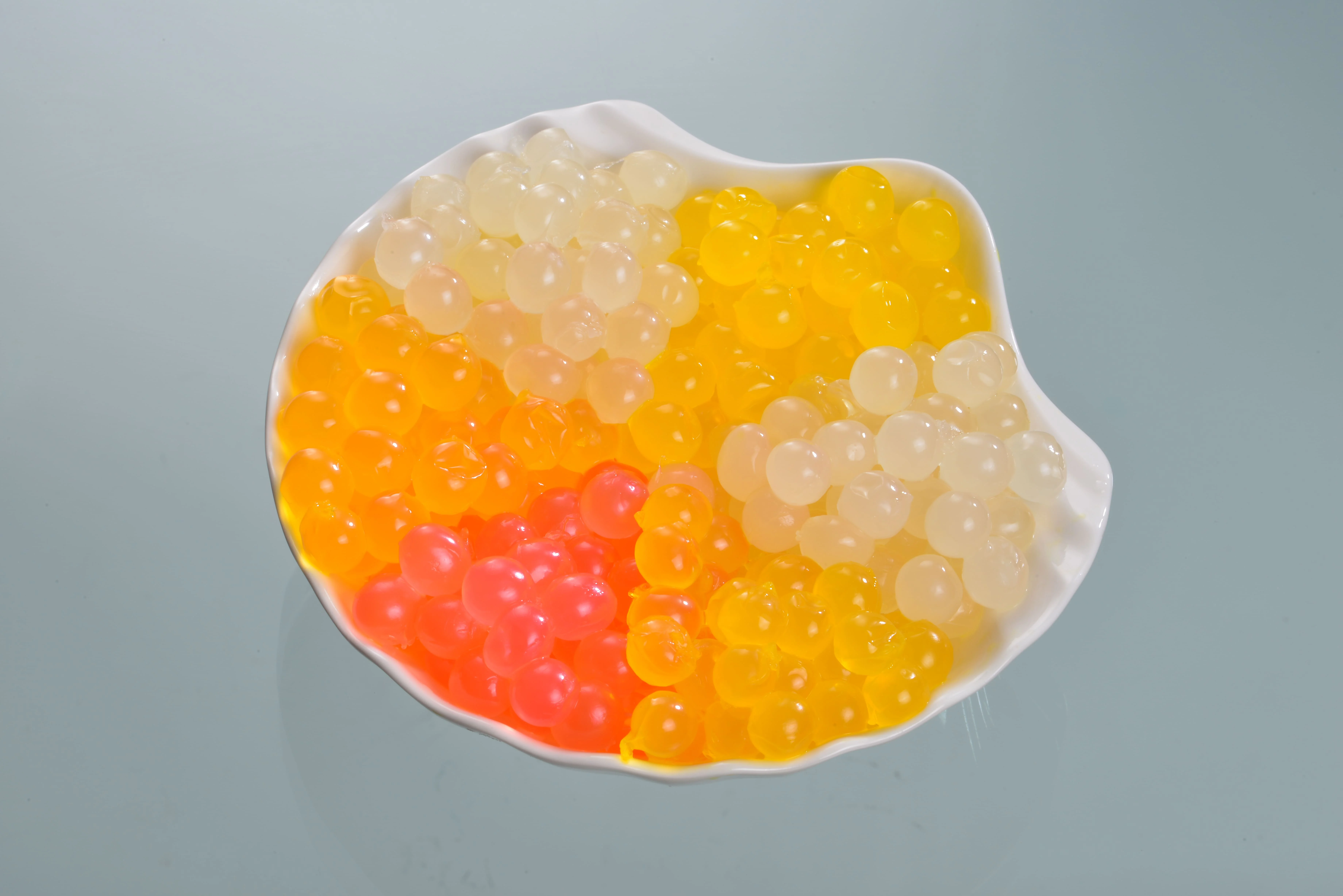 Wholesale Fruit Flavored Popping boba Boba Pearls for Bubble Tea, Dessert or Drinks