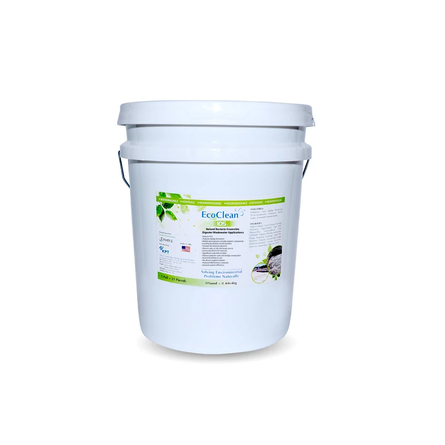 VietNam Supplier - Natural Bacteria Anaerobic Digester Wastewater Applications - EcoClean 105 - 25 Lbs