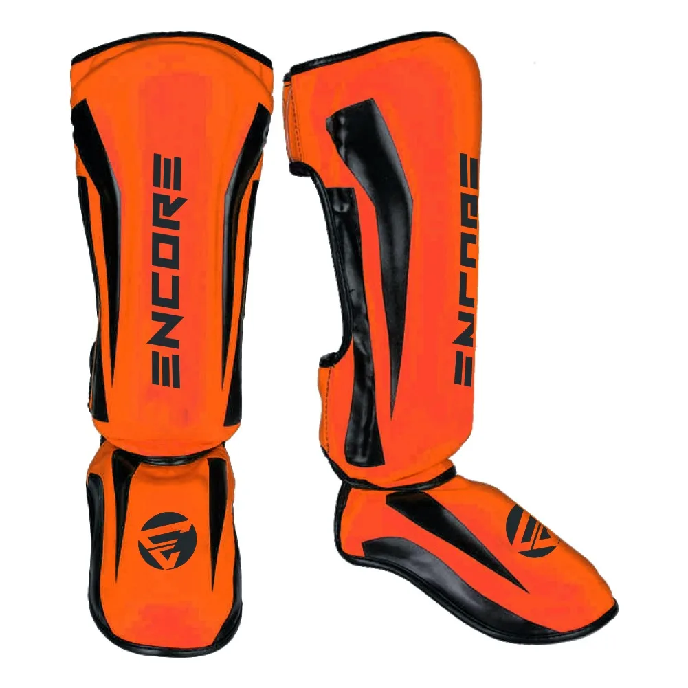 Shin Instep Guard Boxing Training MMA Muay Thai Fighting Instep Leg Protective Gear Protector