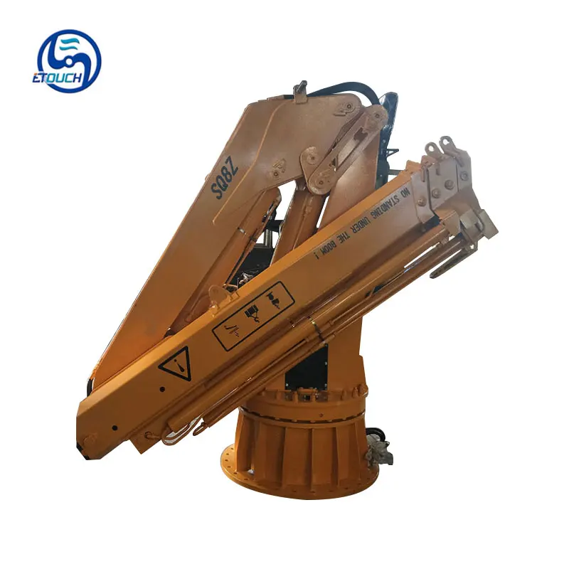 Marine Hydraulic Pedestal Knuckle boom crane