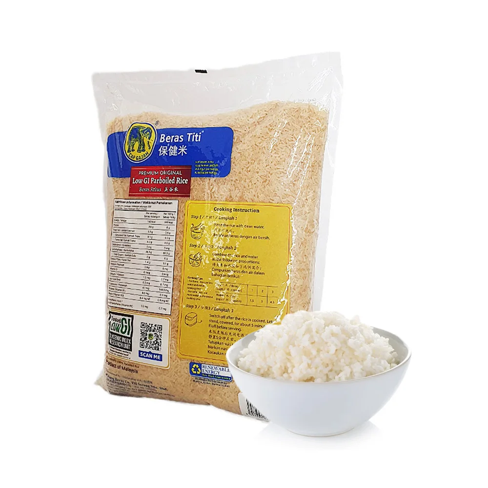 Top Rated Quick and Easy Wholesale Parboiled Rice Unique Soft Texture More Nutrients Compared With Ordinary White Rice