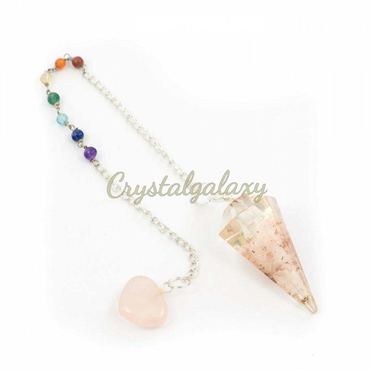 Оргонит розы кварты чакра маятник