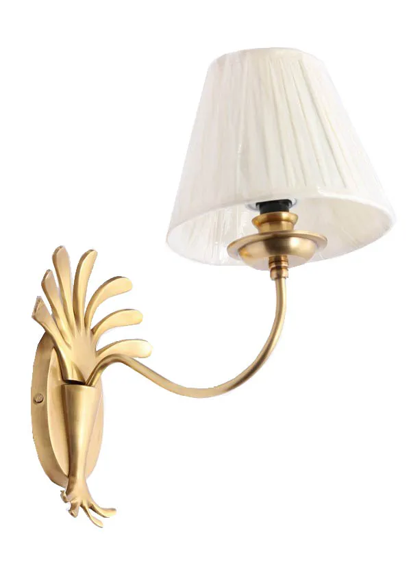 Металлическая дизайнерская настенная лампа