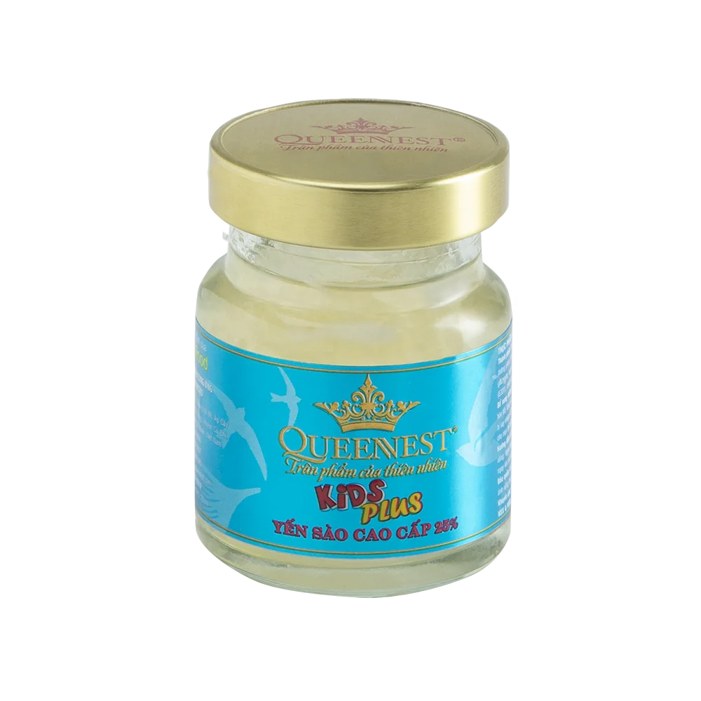 QUEENNEST Premium Птичье гнездо Дети плюс 25% (банка 70 мл) из Вьетнама
