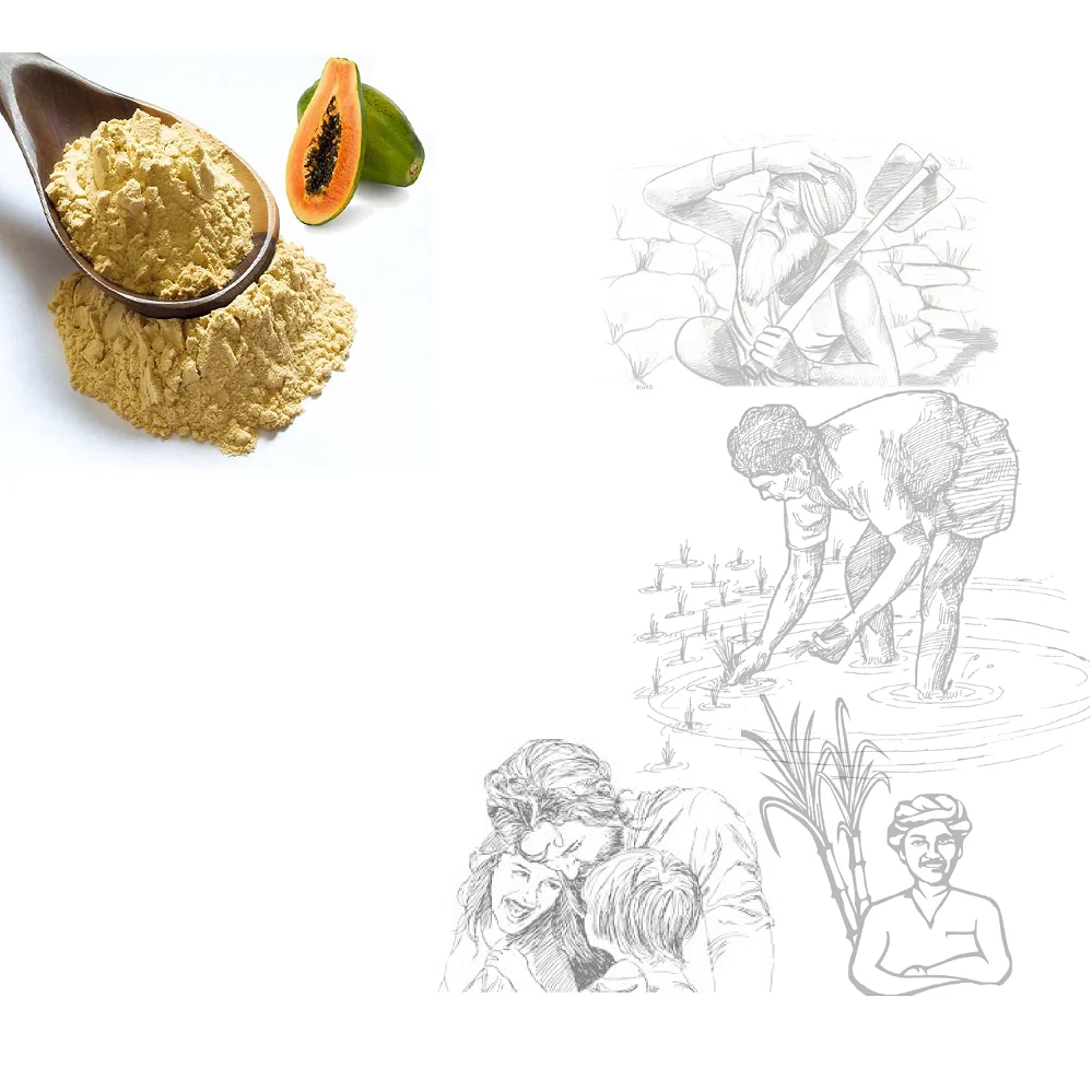 Органический порошок папайи