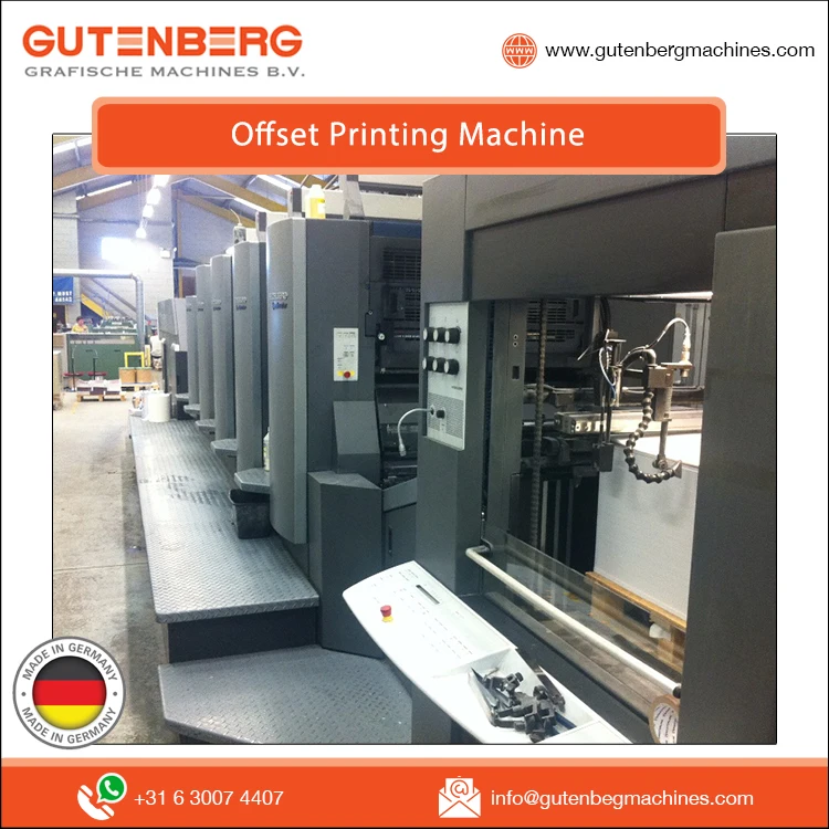 Exclusive Selling Good Condition Heidelberg Used Offset Printing Machine from Top Seller