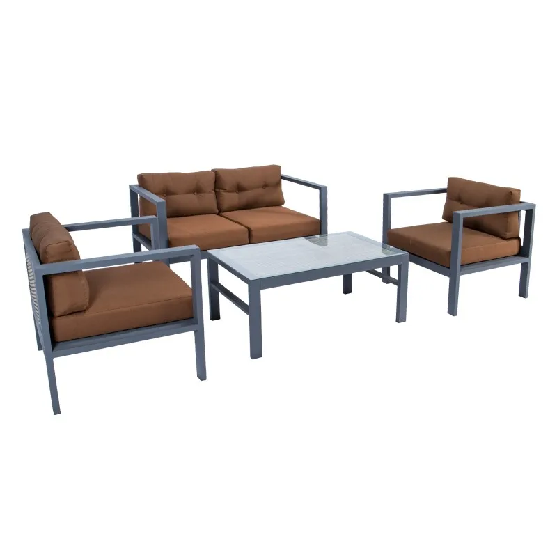 Европейский дизайн, угловая садовая мебель из ротанга, плетеная мебель из ротанга