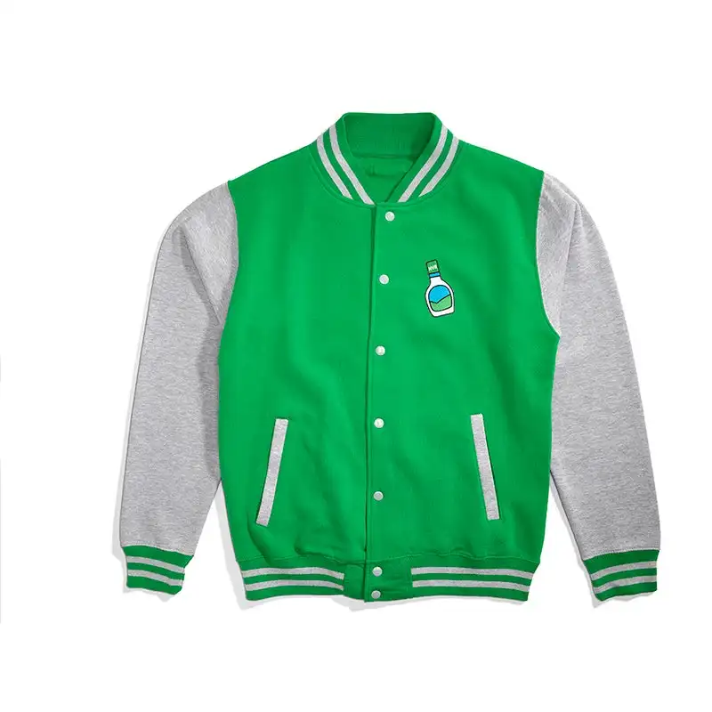 High Quality Custom Anime Design Plus Size Letterman Varsity Jackets For Men
