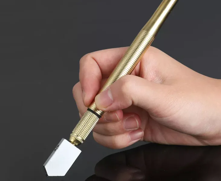 New trend glass cutting tool Oil Filled Glass Cutter household Mirror Cutting Knife & Craft Tool cheap price