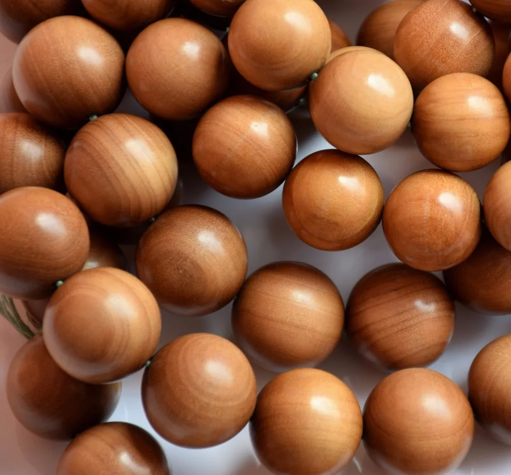 chandan mala 6 mm 108 beads round/sandalwood spiritual beads/sandalwood products