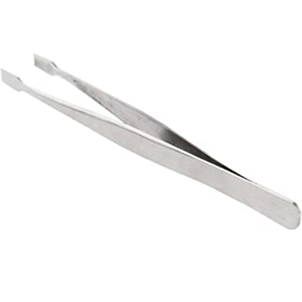 Multicolor Economy Facial Hair Cleaning Tweezers Stainless Steel Girls Beauty Eyebrow Tweezers