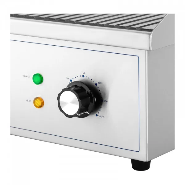 Профессиональные прочные электрические решетки мощностью 2 кВт 8 мм Гладкие ребристые для гриля коммерческого использования в ресторанах барбекю