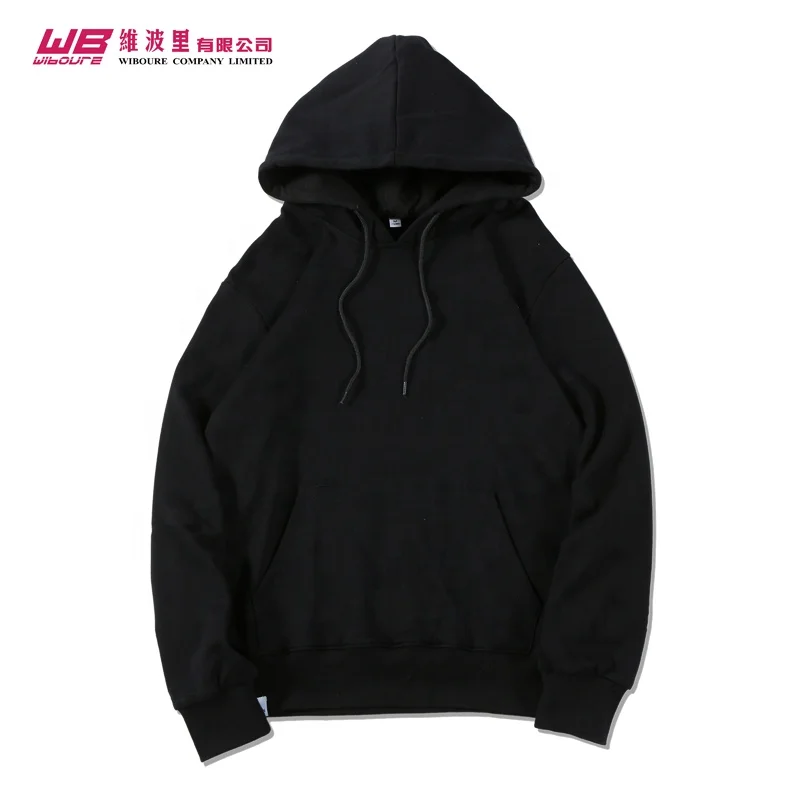 Lowest Price Custom Plain blank hoodies 100% cotton clothing Custom made mens hooded sweatshirts for unisex hoodie