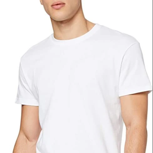 High quality retro all-match cotton pure color loose short sleeve base shirt lovers T-shirt