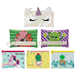 Лидер продаж 2021 amazon, комбинированная сумка для карандашей для школы и офиса, набор холщовых пеналов на молнии в наличии