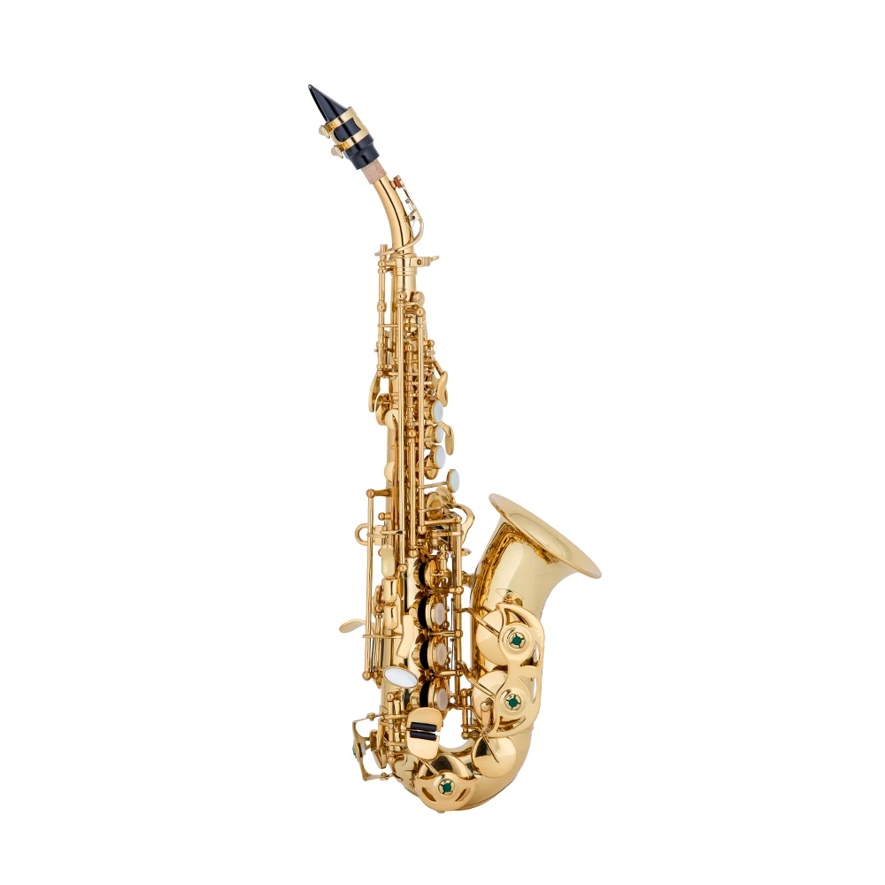 Curved Soprano Sax Price Golden Lacquer Chateau