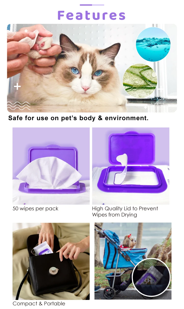 Cat Cleansing Wipe