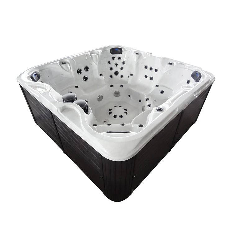 
New design DIY Garden outdoor wood fired hot tub spa 