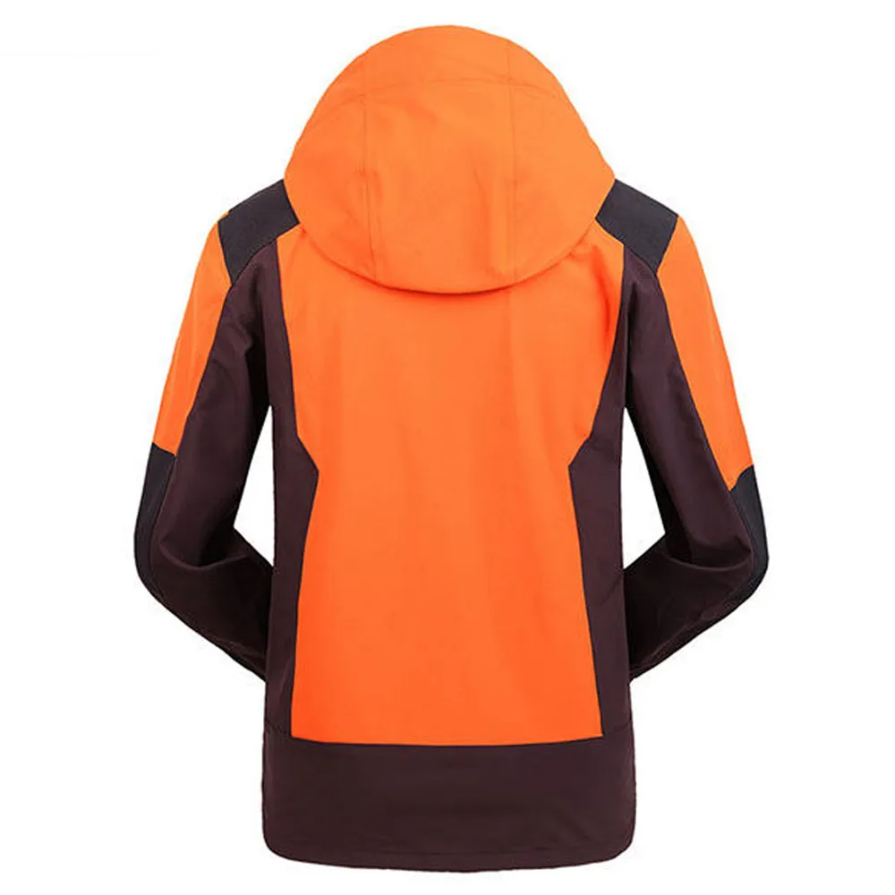 Мужская Уличная мягкая куртка с капюшоном