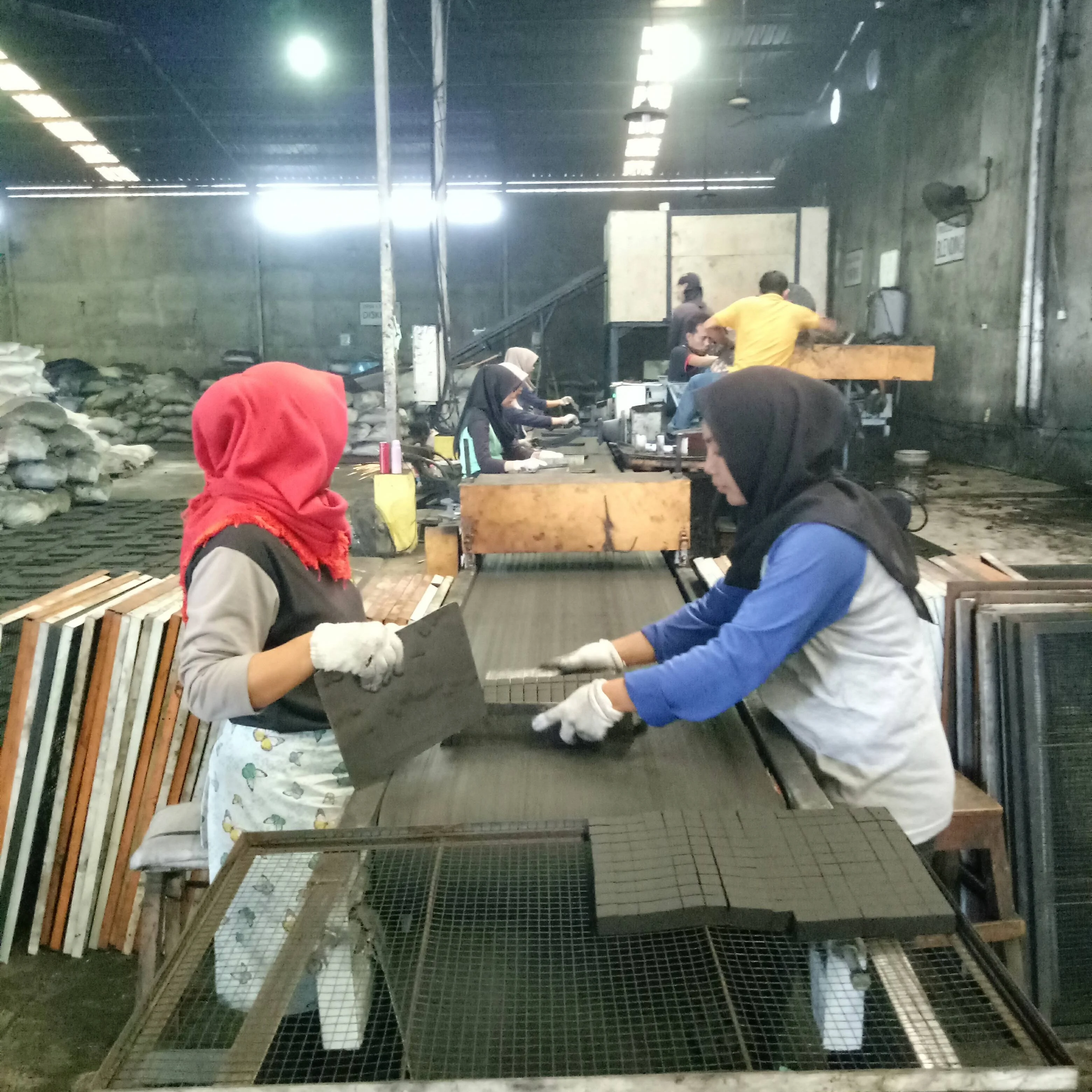 Biodegradable 1 kg Coconut Shell Charcoal Briquette For Shisha Hookah