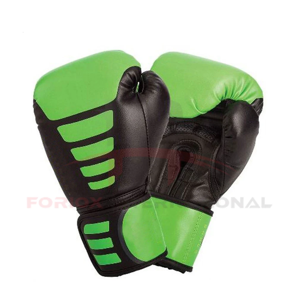 Высококачественные Боксерские перчатки из искусственной кожи для мужчин и женщин оборудование боксерские с индивидуальным принтом