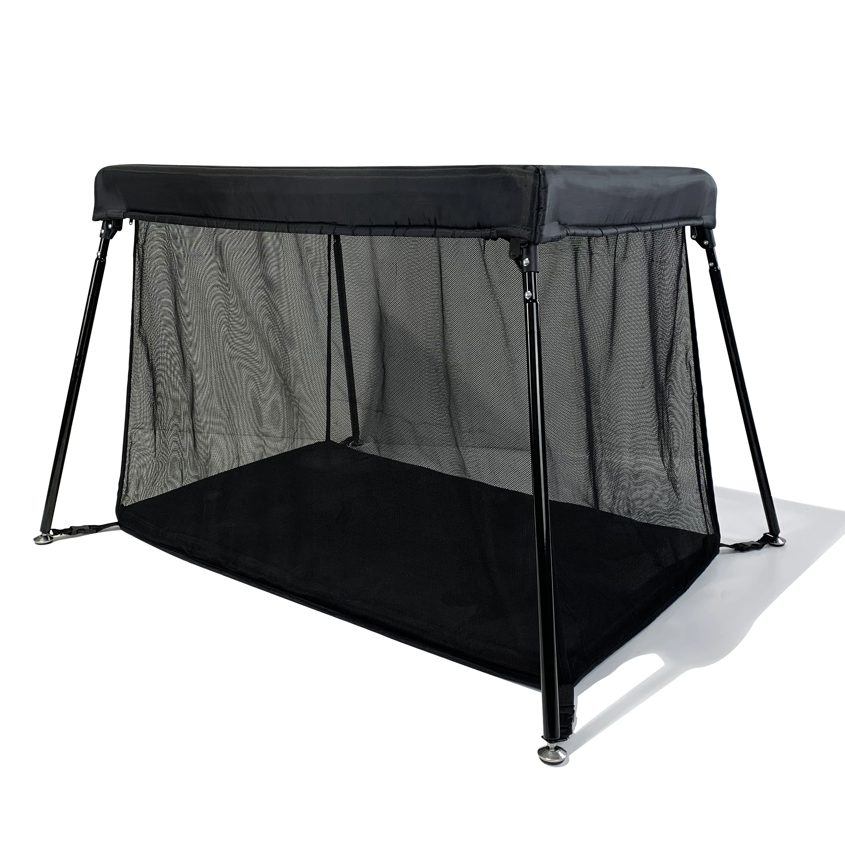 
new design convenience lightweight secure tiny folding durable baby portable cot 