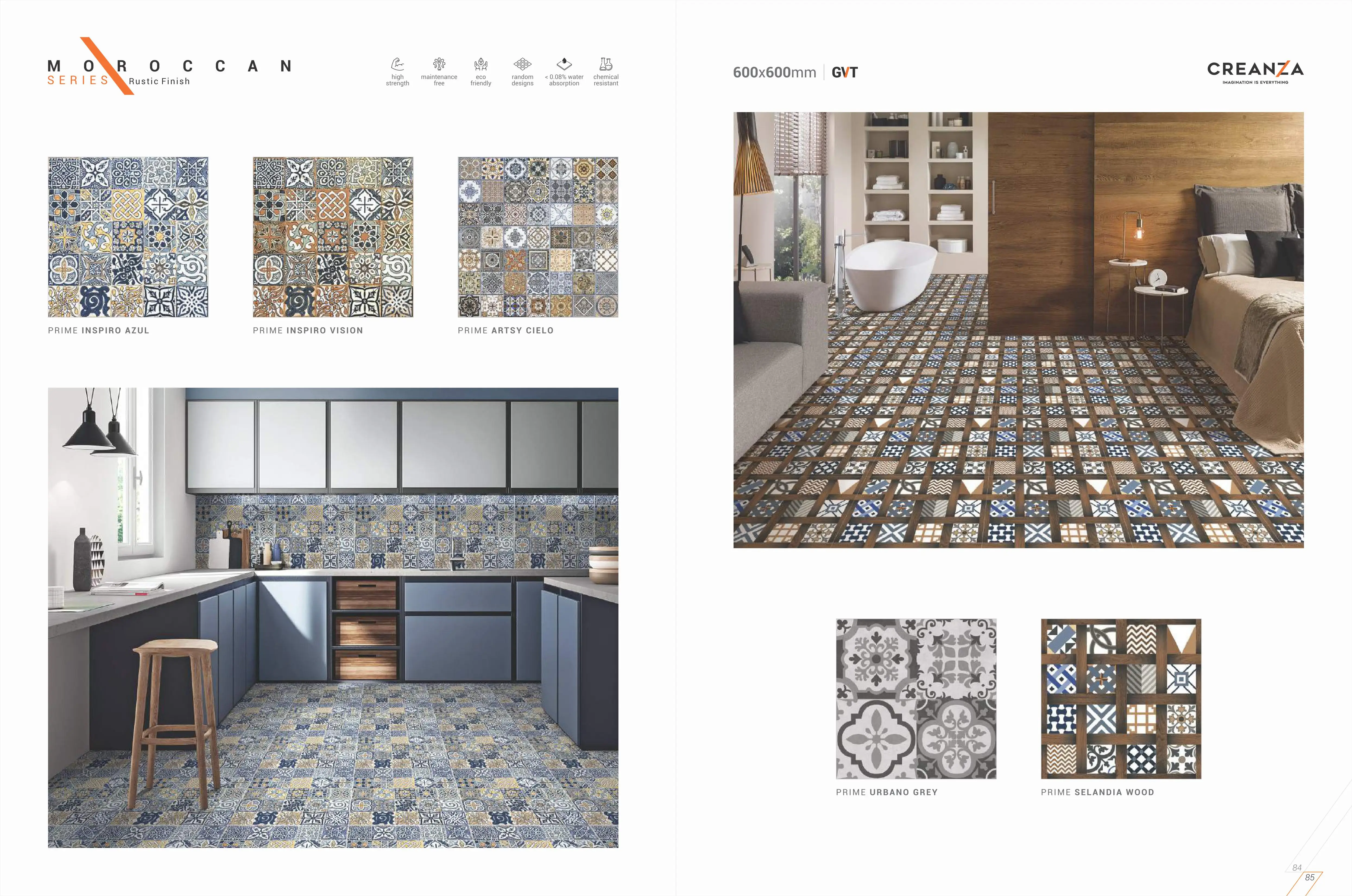 Марокканская плитка с глянцевыми чернилами новая керамическая ручной работы декоративная напольная и настенная 600x600 мм