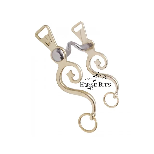 Spanish horse bits/  Portuguese horse bits/ Fancy horse bits - stainless steel - High quality - Equestrian product