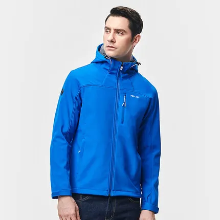 Sportswear Light Men Water Repellent Softshell Jacket Coat Fleece Waterproof Jacket Custom Logo Autumn 100% Polyester Adults