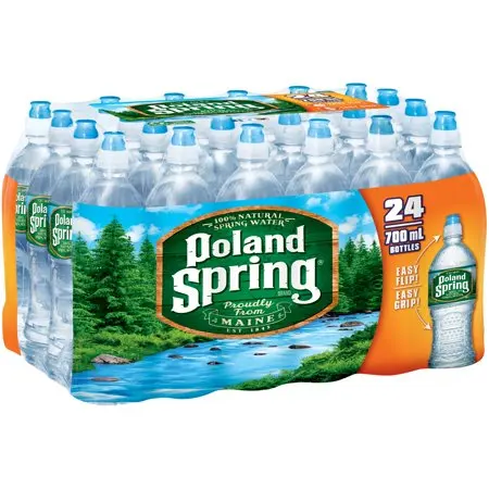 100% Natural POLAND SPRING Spring Water/ Poland Spring Water