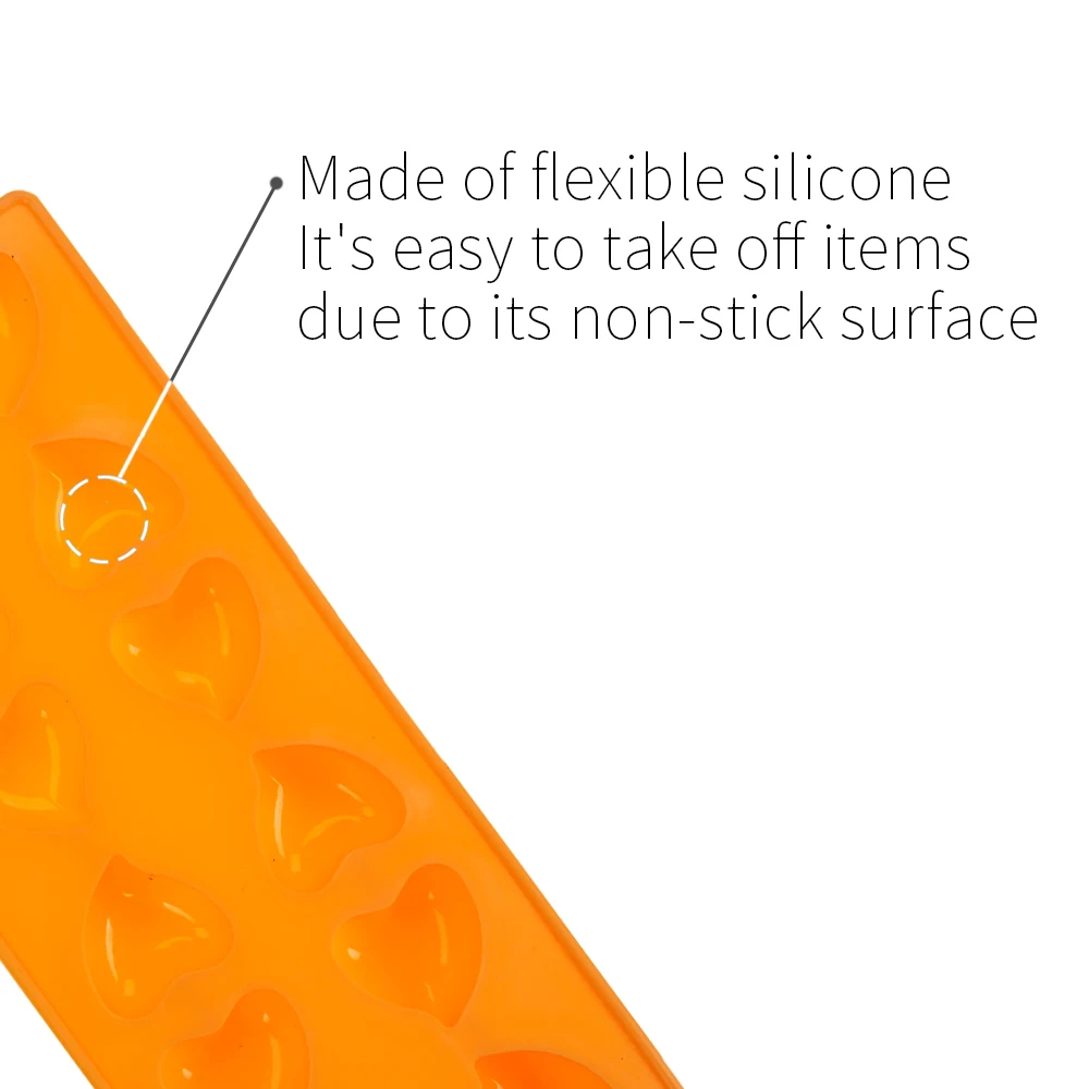 [Holar] Тайваньская силиконовая форма для шоколадных конфет 12 цветов