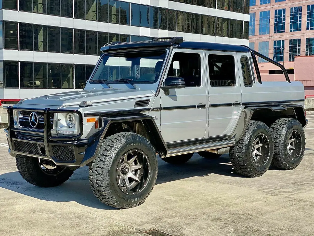 Б/у 2017 Merce des Be nz G класс G63 6x6 twin turbo доступен правый руль. Левым