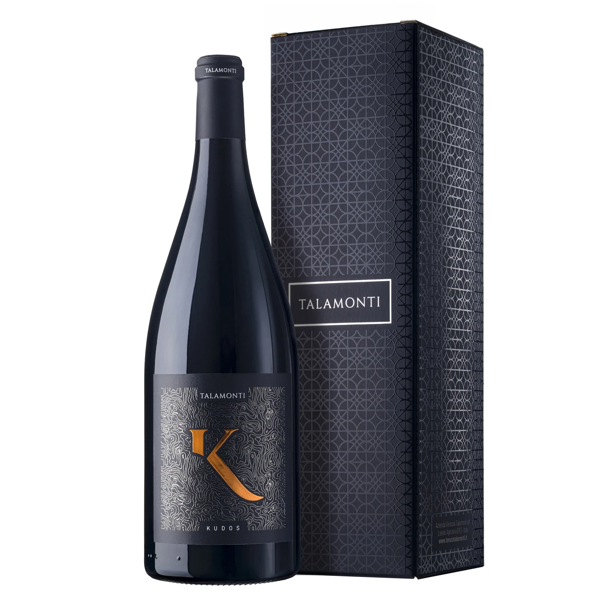 
Top Quality Italian Red Wine - TALAMONTI KUDOS Colline Pescaresi Rosso IGP (14% vol.) - 150cl 