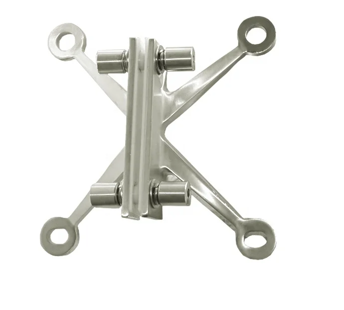 Architectural Glass spider fittings Curtain Walls Accessories manufacturing 316 European standard