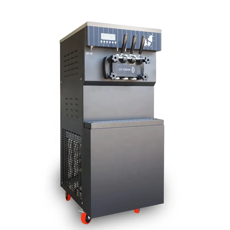 25L/H stand/ table top ice cream machine Soft ice cream making machines with good quality