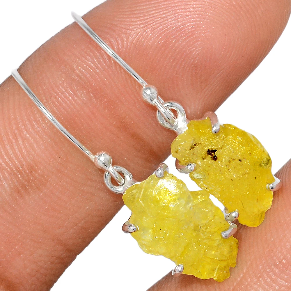 Коллекционные Качественные серьги образцы бруцита из пакистана драгоценные камни ювелирные изделия