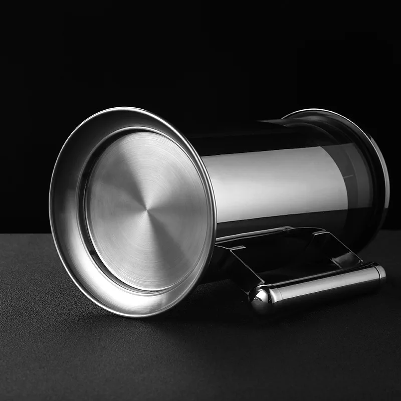 Durable Heat Resistant Borosilicate glass French Coffee Press with plunger, Kitchen Household Tea Coffee maker pot