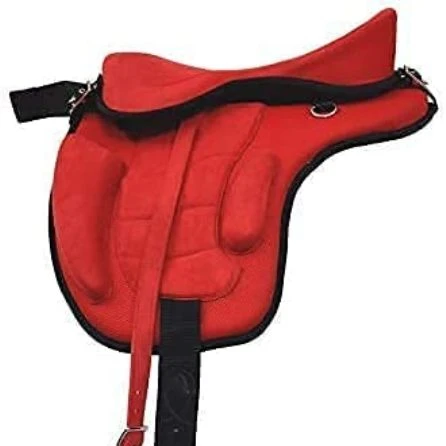Star International Synthetic Treeless Western Horse Saddle Tack With Matching Girth Stirrups