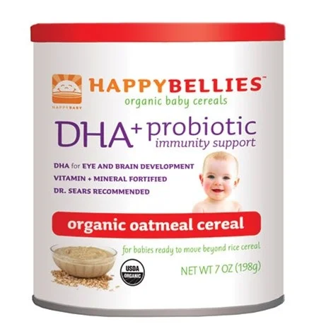 
Happy Baby Organics Clearly Crafted Brown Rice Cereal 