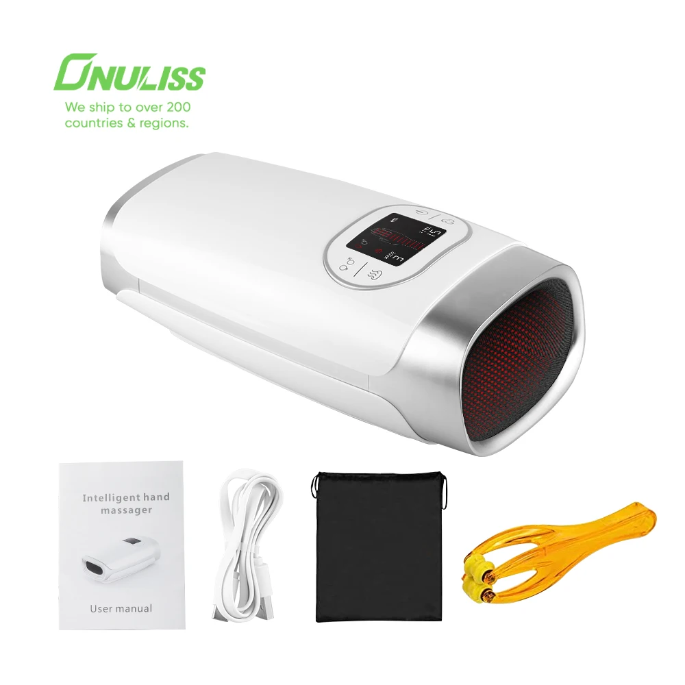 2022 Finger Hand Massager Cordless Hand Massage Vibrator Electric Hand Massager with Compression