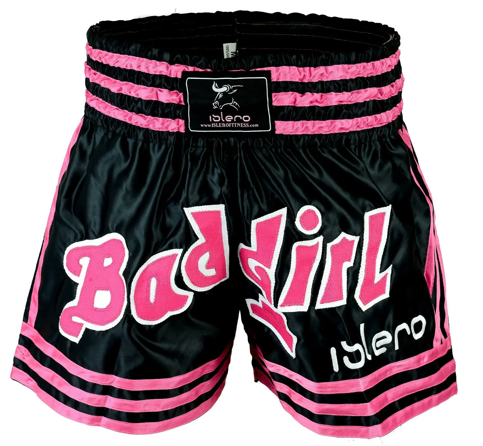 Fine Fitness Pink Ladies Muay Thai Fight Shorts Girls MMA Shorts Kick Boxing Shorts Martial Arts Women