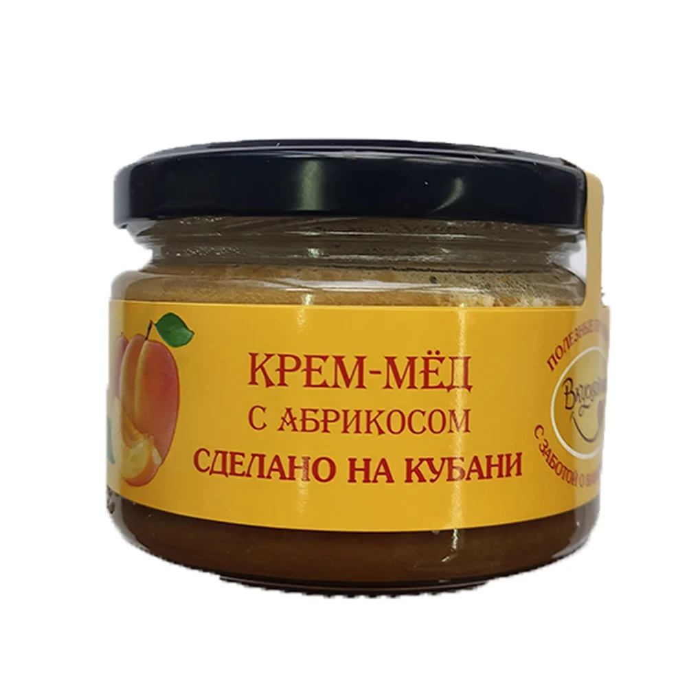 
Natural creamy honey with Apricot, wholesale prices 