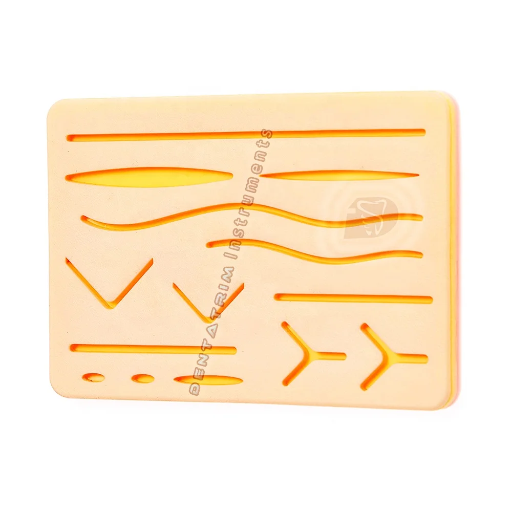 Тренировочная Накладка для шва от Dentatrim сетчатый лоток онлайн-база технической поддержки хирургические инструменты