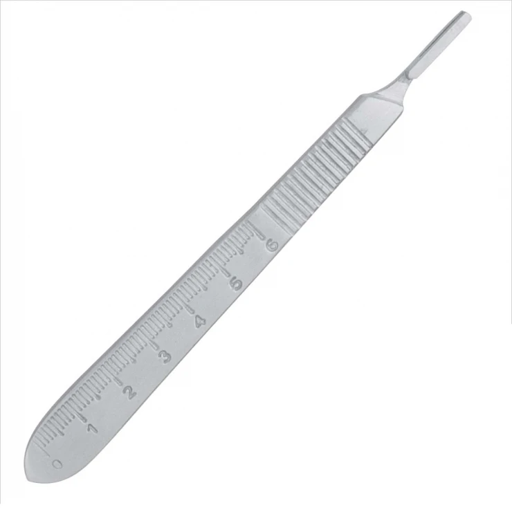 6 Inches Scalpel Handle Blade Size 10, 11, 12, 13, 15, 17 Stainless Steel General Surgical Instruments