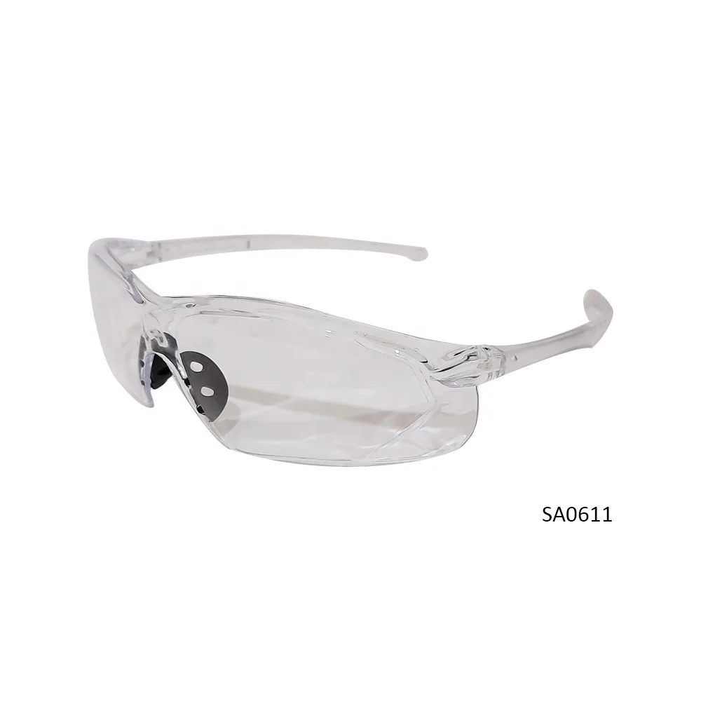 Close-fitting with side protection safety glasses